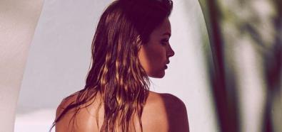 Josephine Skriver zmysłowo prezentuje bieliznę Victoria`s Secret